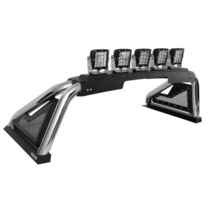 Sport Bar 2.0 con actuador Inox para RAM 1500, Sierra 2500/3500 y Silverado 2500/3500